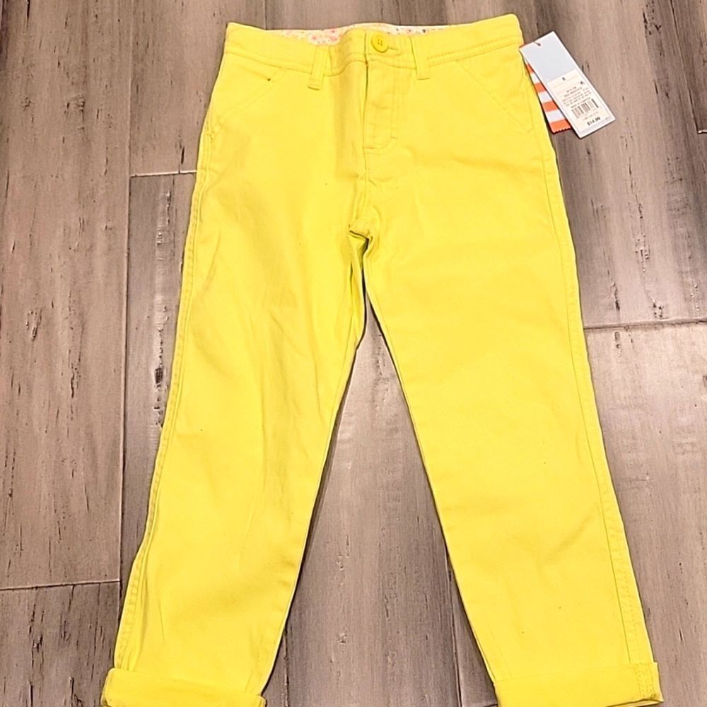 Cat &Jack Relaxed Adjustable waist, stretch pants, girls 6